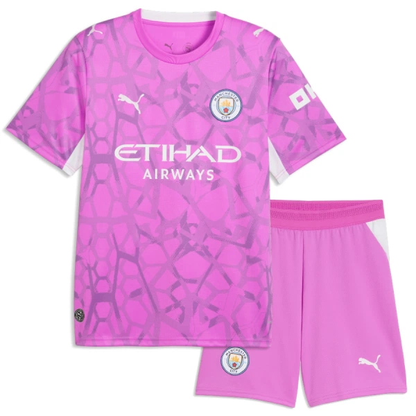 Manchester City Bortetrøye Målvakt Barn 2026/2027 Rosa Manchester City Bortetrøye Målvakt Barn 2026/2027 Rosa