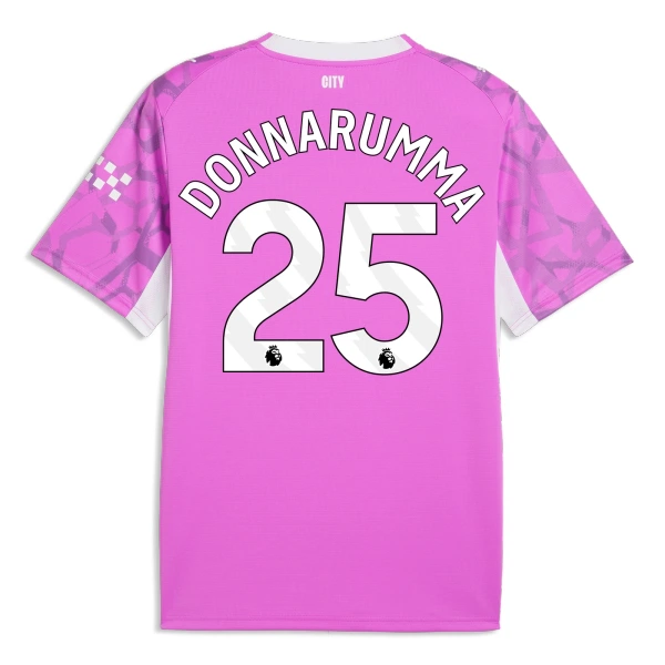 Manchester City Gianluigi Donnarumma 25 Bortetrøye Målvakt 2026/2027 Rosa Manchester City Gianluigi Donnarumma 25 Bortetrøye Målvakt 2026/2027 Rosa