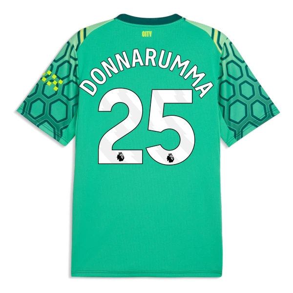 Manchester City Gianluigi Donnarumma 25 Målvakt Hjemmetrøye 2026/2027 Grønn Manchester City Gianluigi Donnarumma 25 Målvakt Hjemmetrøye 2026/2027 Grønn