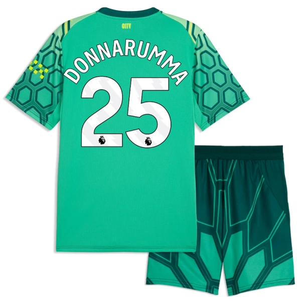 Manchester City Gianluigi Donnarumma 25 Målvakt Hjemmetrøye Barn 2026/2027 Grønn Manchester City Gianluigi Donnarumma 25 Målvakt Hjemmetrøye Barn 2026/2027 Grønn