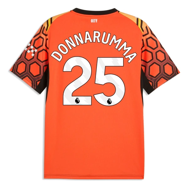 Manchester City Gianluigi Donnarumma 25 Målvakt Tredjetrøye 2026/2027 Oransje Manchester City Gianluigi Donnarumma 25 Målvakt Tredjetrøye 2026/2027 Oransje