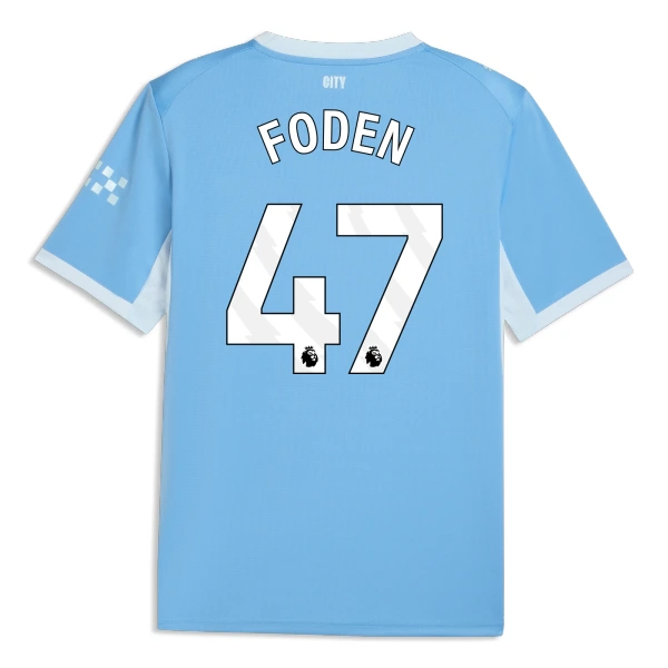 Manchester City Phil Foden 47 Hjemmetrøye 2026/2027 Manchester City Phil Foden 47 Hjemmetrøye 2026/2027