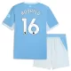 Manchester City Rodrigo Hernández 16 Hjemmetrøye Barn 2026/2027 Manchester City Rodrigo Hernández 16 Hjemmetrøye Barn 2026/2027