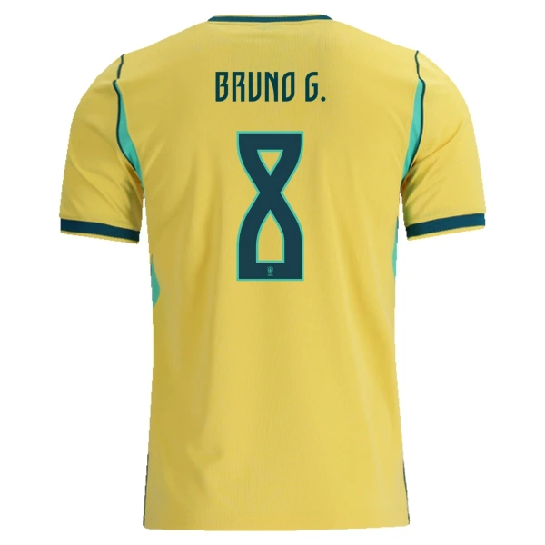 Brasil Bruno Guimaraes 8 Hjemmetrøye VM 2026