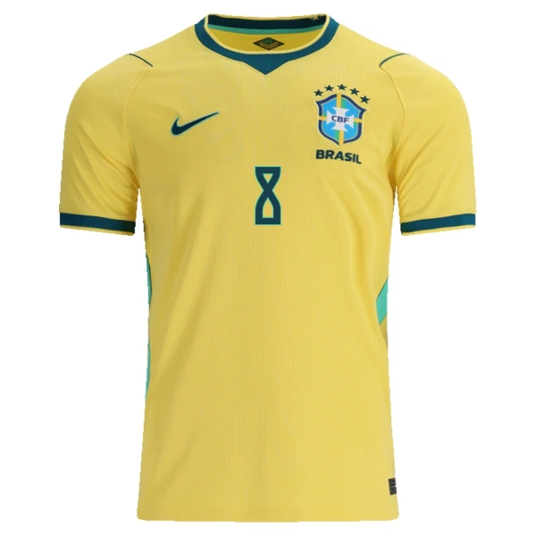 Brasil Bruno Guimaraes 8 Hjemmetrøye VM 2026