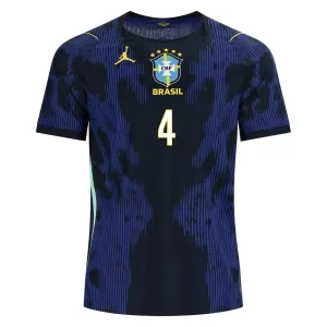 Brasil Marquinhos 4 Bortetrøye VM 2026