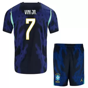 Brasil Vinicius Junior 7 Bortetrøye Barn VM 2026