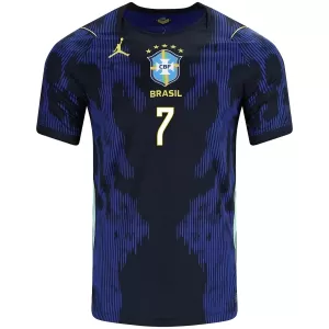 Brasil Vinicius Junior 7 Bortetrøye Barn VM 2026