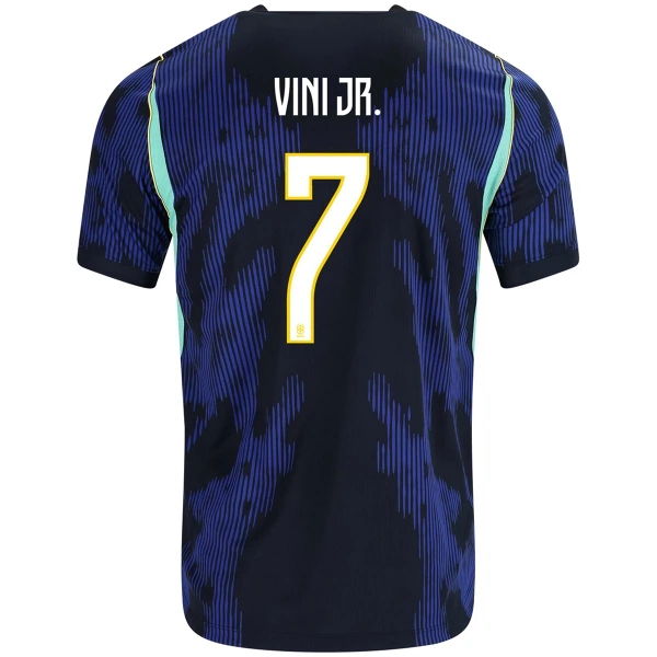 Brasil Vinicius Junior 7 Bortetrøye Barn VM 2026