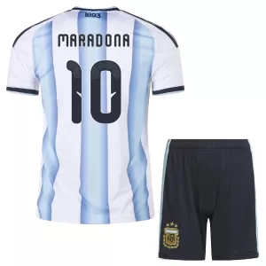Argentina Maradona 10 Hjemmetrøye Barn VM 2026