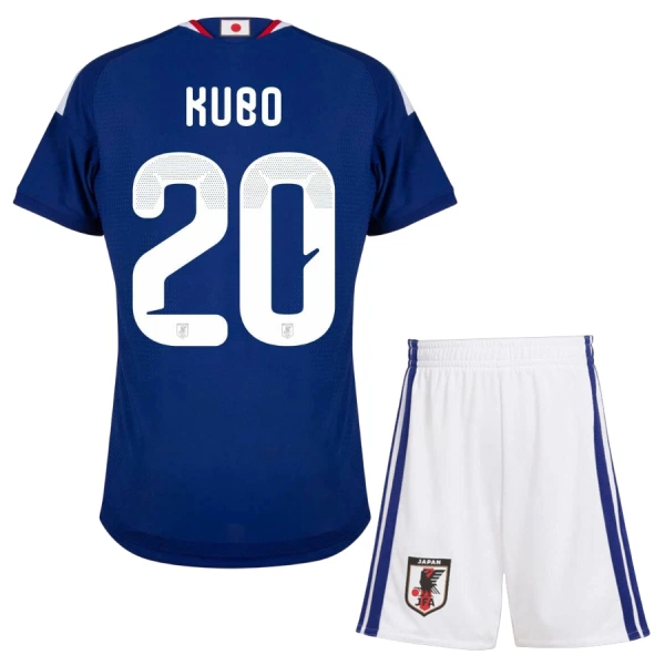 Japan Kubo 20 Hjemmetrøye Barn VM 2026 Japan Kubo 20 Hjemmetrøye Barn VM 2026