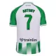 Real Betis Antony Santos 7 Hjemmetrøye 2026/2027 Real Betis Antony Santos 7 Hjemmetrøye 2026/2027