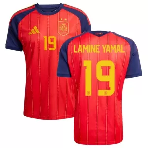 Spania 2 Stars Lamine Yamal 19 Hjemmetrøye VM 2026