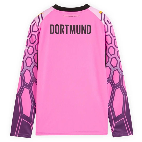Borussia Dortmund Bortetrøye Målvakt Barn 2026/2027 Langermet Rosa