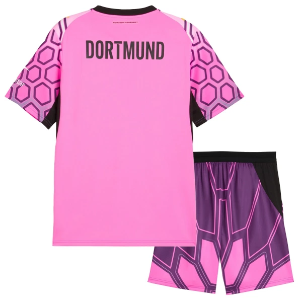 Borussia Dortmund Bortetrøye Målvakt Barn 2026/2027 Rosa