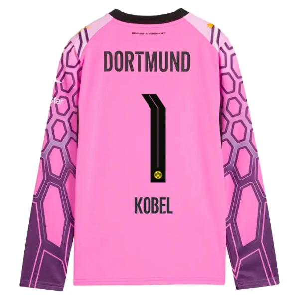 Borussia Dortmund Kobel 1 Bortetrøye Målvakt 2026/2027 Langermet Rosa