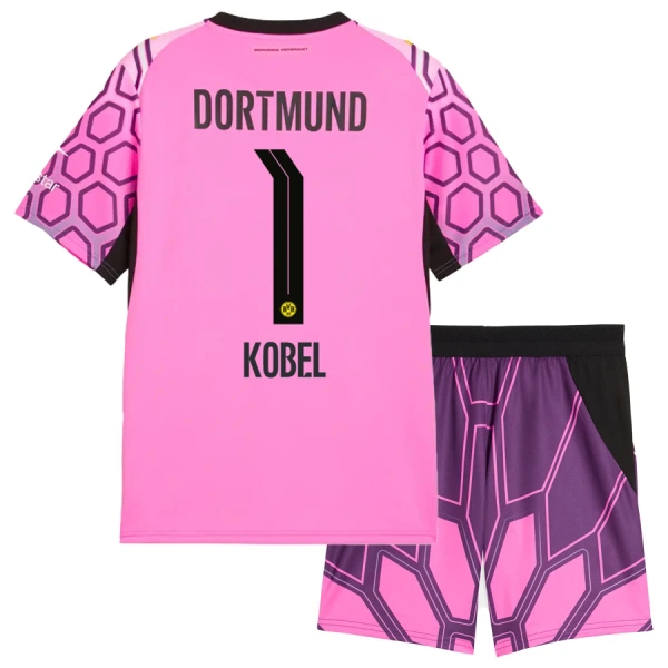 Borussia Dortmund Kobel 1 Bortetrøye Målvakt Barn 2026/2027 Rosa