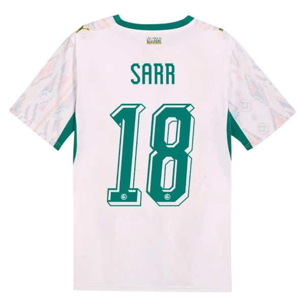 Senegal Sarr 18 Hjemmetrøye VM 2026 Senegal Sarr 18 Hjemmetrøye VM 2026