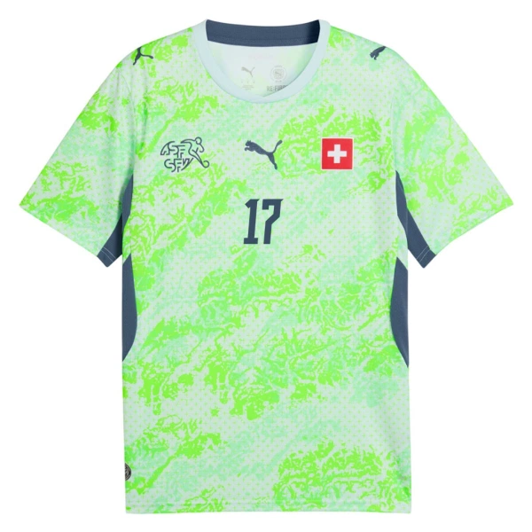 Sveits Vargas 17 Bortetrøye VM 2026