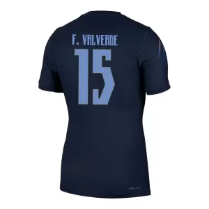 Uruguay Federico Valverde 15 Bortetrøye VM 2026