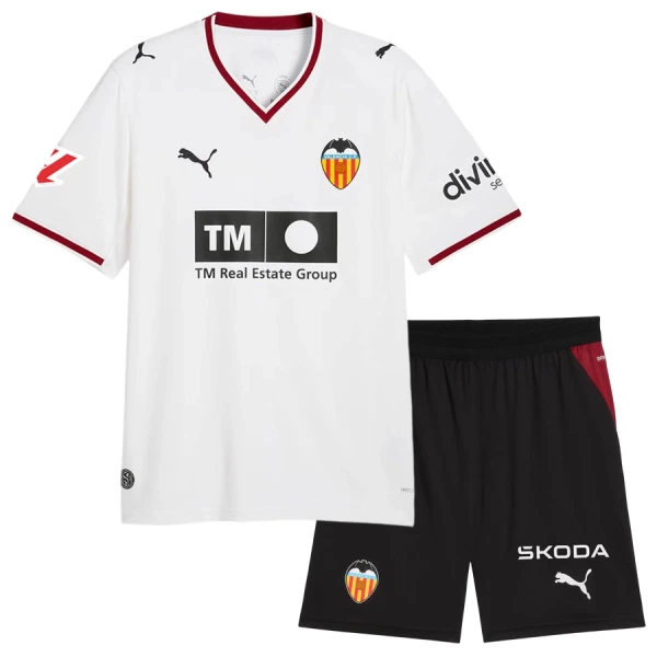 Valencia CF Hjemmetrøye Barn 2026/2027 Valencia CF Hjemmetrøye Barn 2026/2027