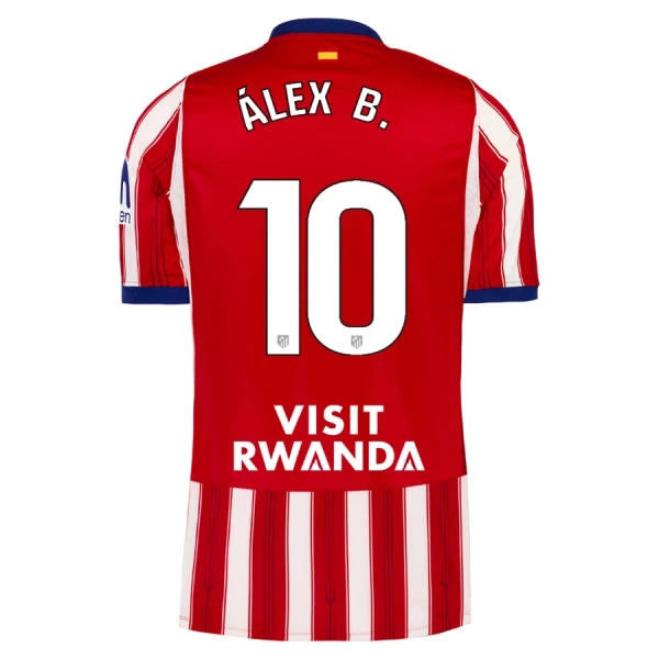 Atlético Madrid Alex B. 10 Hjemmetrøye 2026/2027