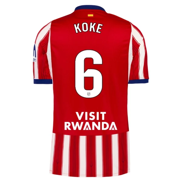 Atlético Madrid Koke 6 Hjemmetrøye 2026/2027 Atlético Madrid Koke 6 Hjemmetrøye 2026/2027