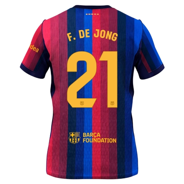FC Barcelona Frenkie de Jong 21 Hjemmetrøye 2026/2027