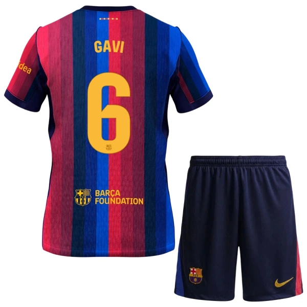 FC Barcelona Gavi 6 Hjemmetrøye Barn 2026/2027 FC Barcelona Gavi 6 Hjemmetrøye Barn 2026/2027