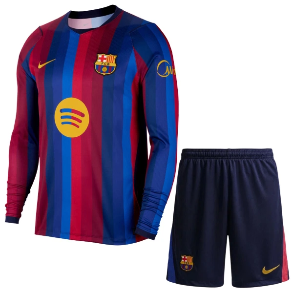 FC Barcelona Hjemmetrøye Barn 2026/2027 Langermet FC Barcelona Hjemmetrøye Barn 2026/2027 Langermet