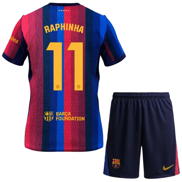 FC Barcelona Raphinha 11 Hjemmetrøye Barn 2026/2027