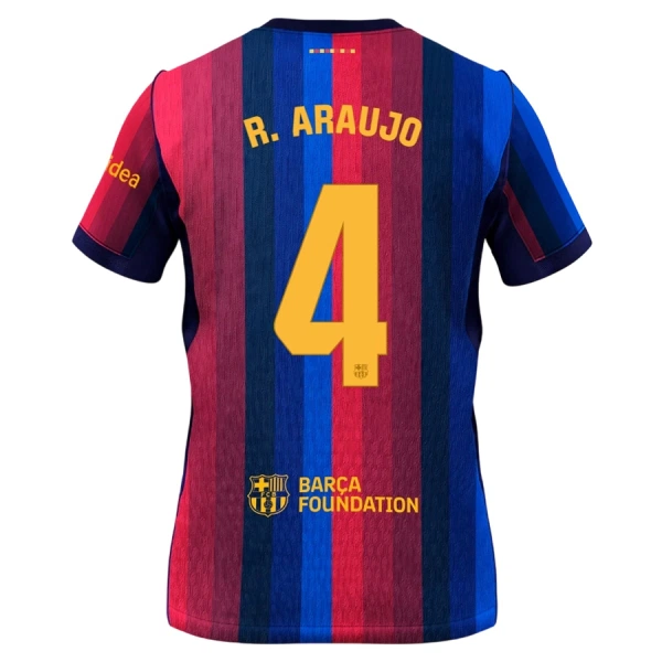 FC Barcelona Ronald Araujo 4 Hjemmetrøye Barn 2026/2027
