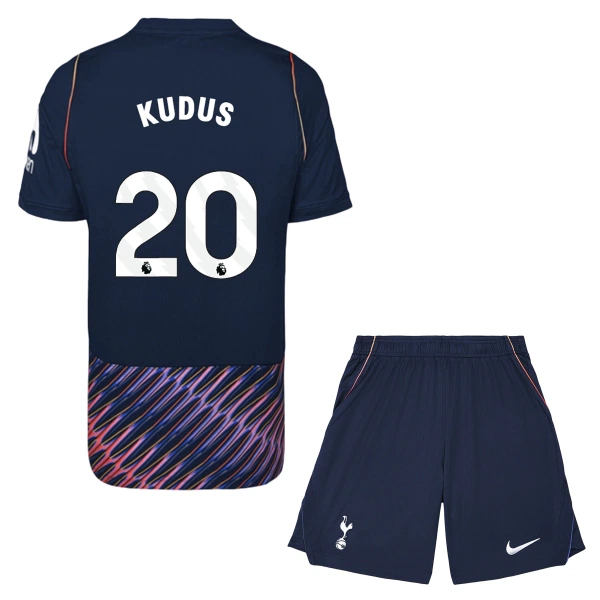 Tottenham Hotspur Kudus 20 Bortetrøye Barn 2026/2027 Tottenham Hotspur Kudus 20 Bortetrøye Barn 2026/2027