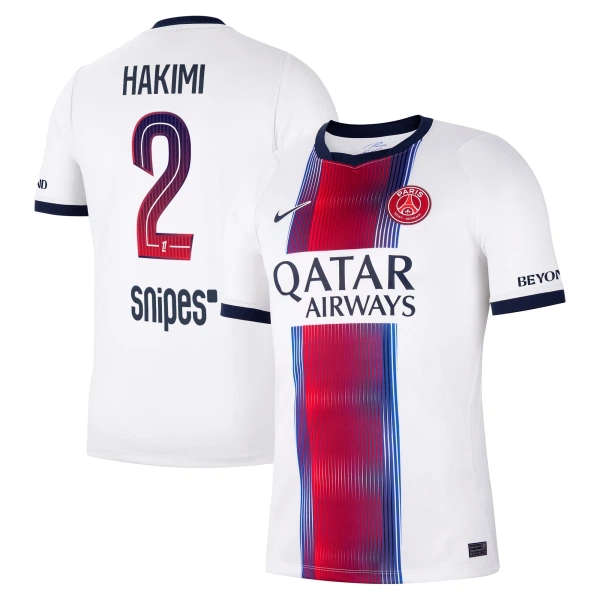Paris Saint-Germain Achraf Hakimi 2 Bortetrøye 2026/2027 Paris Saint-Germain Achraf Hakimi 2 Bortetrøye 2026/2027