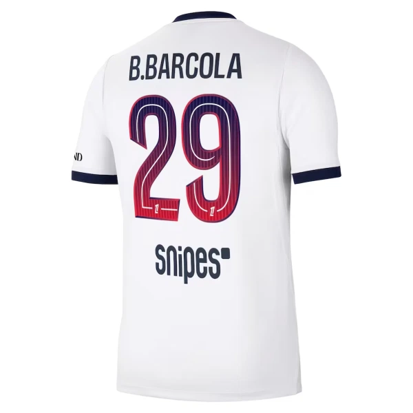 Paris Saint-Germain Bradley Barcola 29 Bortetrøye 2026/2027