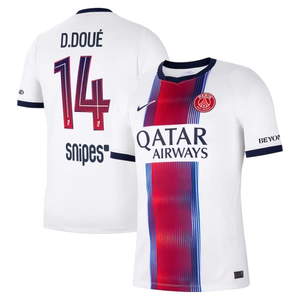 Paris Saint-Germain Desire Doue 14 Bortetrøye 2026/2027 Paris Saint-Germain Desire Doue 14 Bortetrøye 2026/2027