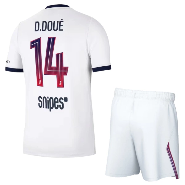 Paris Saint-Germain Desire Doue 14 Bortetrøye Barn 2026/2027 Paris Saint-Germain Desire Doue 14 Bortetrøye Barn 2026/2027
