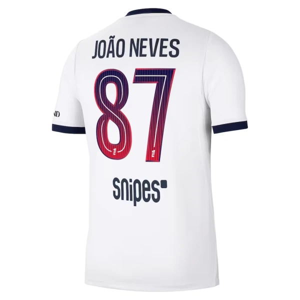 Paris Saint-Germain Joao Neves 87 Bortetrøye 2026/2027
