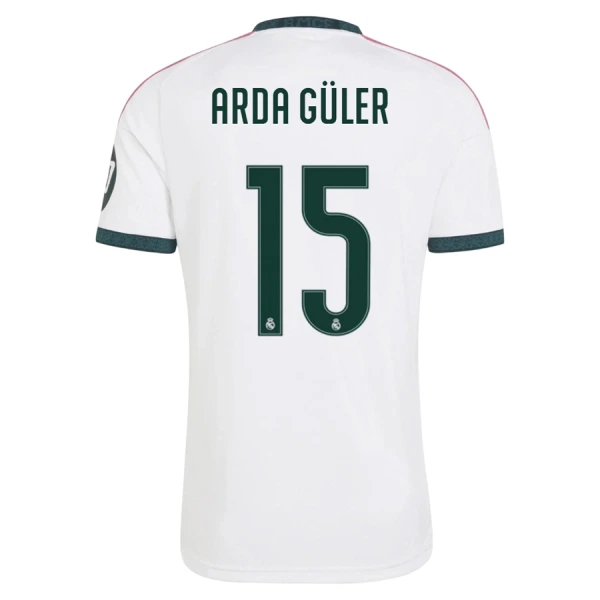 Real Madrid Arda Guler 15 Hjemmetrøye 2026/2027 Real Madrid Arda Guler 15 Hjemmetrøye 2026/2027