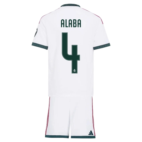 Real Madrid David Alaba 4 Hjemmetrøye Barn 2026/2027 Real Madrid David Alaba 4 Hjemmetrøye Barn 2026/2027