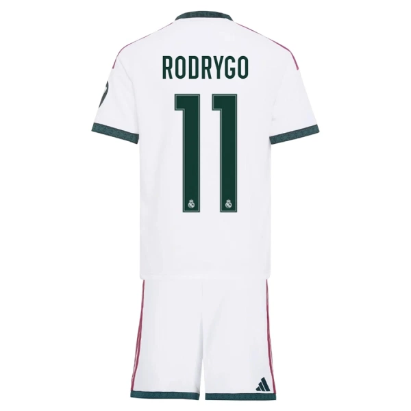 Real Madrid Rodrygo Goes 11 Hjemmetrøye Barn 2026/2027 Real Madrid Rodrygo Goes 11 Hjemmetrøye Barn 2026/2027