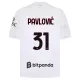 AC Milan Pavlovic 31 Bortetrøye 2026/2027 AC Milan Pavlovic 31 Bortetrøye 2026/2027