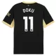Manchester City Jérémy Doku 11 Bortetrøye 2026/2027 Manchester City Jérémy Doku 11 Bortetrøye 2026/2027