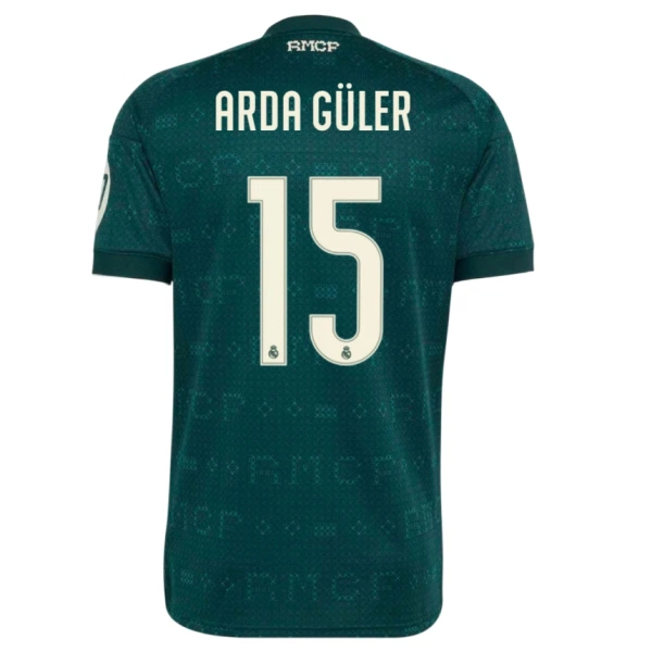 Real Madrid Arda Guler 15 Bortetrøye 2026/2027 Real Madrid Arda Guler 15 Bortetrøye 2026/2027