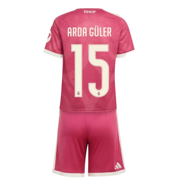Real Madrid Arda Guler 15 Tredjetrøye Barn 2026/2027 Real Madrid Arda Guler 15 Tredjetrøye Barn 2026/2027