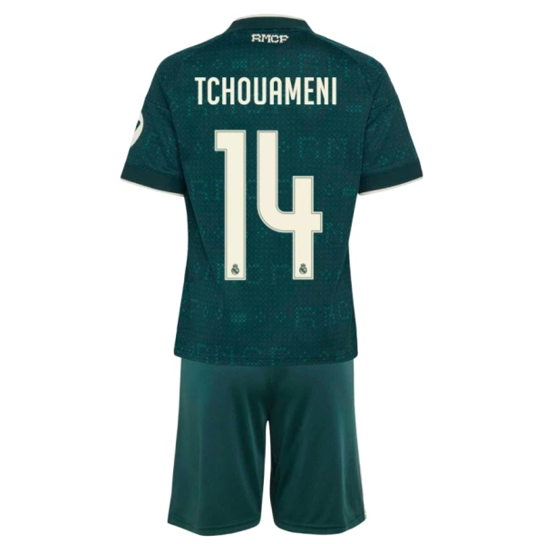 Real Madrid Aurélien Tchouaméni 14 Bortetrøye Barn 2026/2027 Real Madrid Aurélien Tchouaméni 14 Bortetrøye Barn 2026/2027