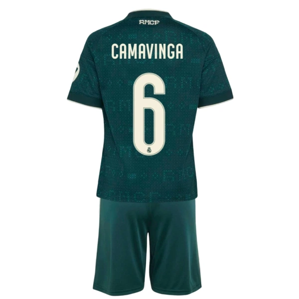 Real Madrid Eduardo Camavinga 6 Bortetrøye Barn 2026/2027
