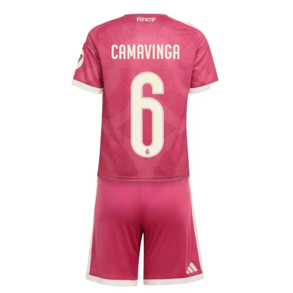 Real Madrid Eduardo Camavinga 6 Tredjetrøye Barn 2026/2027 Real Madrid Eduardo Camavinga 6 Tredjetrøye Barn 2026/2027