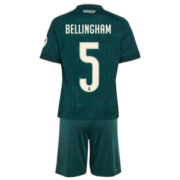Real Madrid Jude Bellingham 5 Bortetrøye Barn 2026/2027