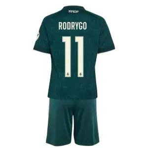 Real Madrid Rodrygo Goes 11 Bortetrøye Barn 2026/2027